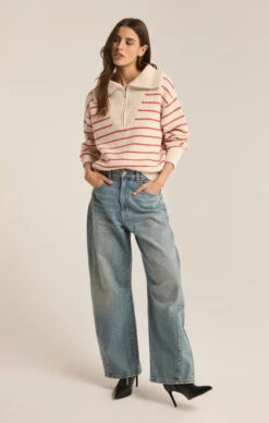 Villa Half Zip Sweater 9 Villa Half Zip Sweater -Occasionally Yours Gifts Z Supply Villa Half Zip Stripe Sweater ZW243822 RPP FB 740x b86cc730 216c 4bb8 b827 29d8d0ea0542