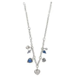 Blue Cross Charm -Occasionally Yours Gifts brighton blue cross charm silver blue 3