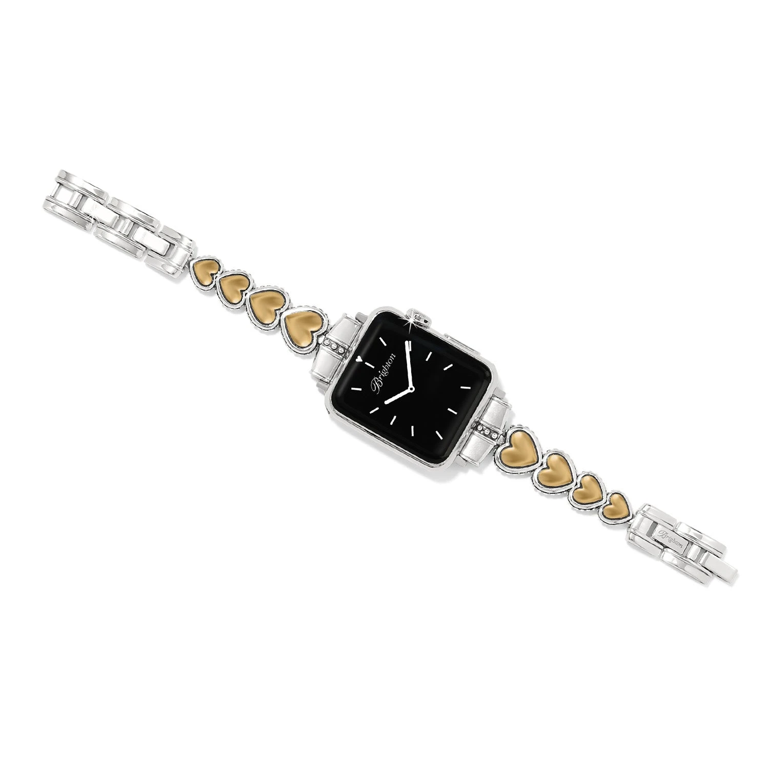 Pretty Tough Two Tone Heart Watch Band 1 Pretty Tough Two Tone Heart Watch Band