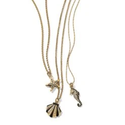 Twilight Waters Starfish Necklace 7 Twilight Waters Starfish Necklace -Occasionally Yours Gifts brighton twilight waters starfish necklace silver gold 4