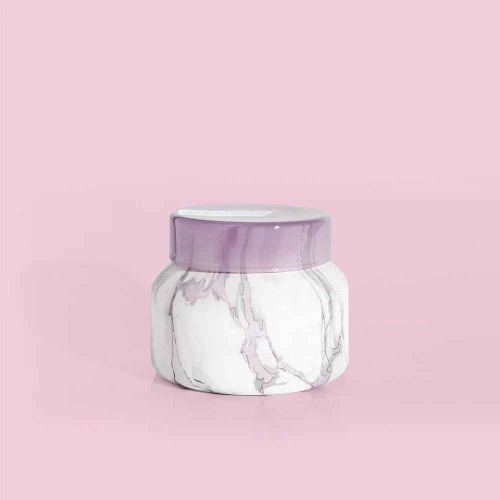 Petite Jar Marble Aloha - 8 Oz 1 Petite Jar Marble Aloha - 8 Oz