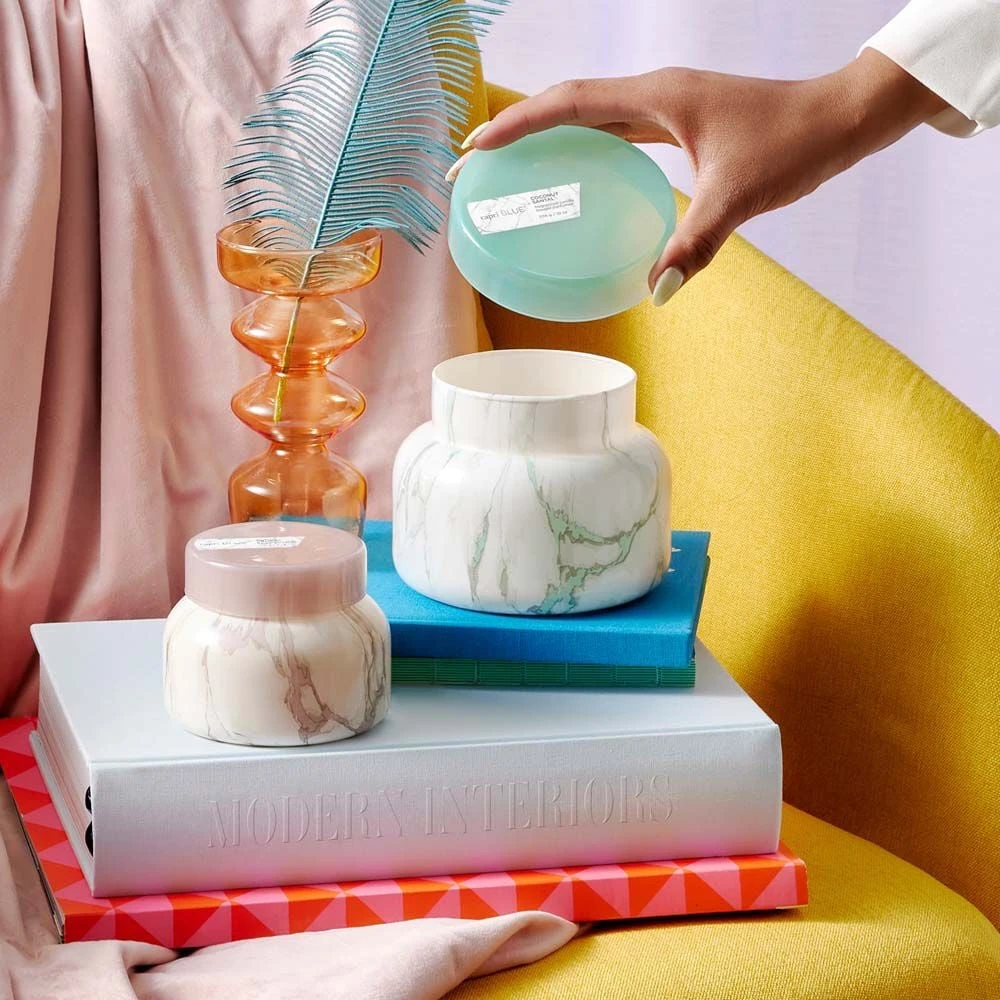 Petite Jar Marble Aloha - 8 Oz 2 Petite Jar Marble Aloha - 8 Oz - Image 2