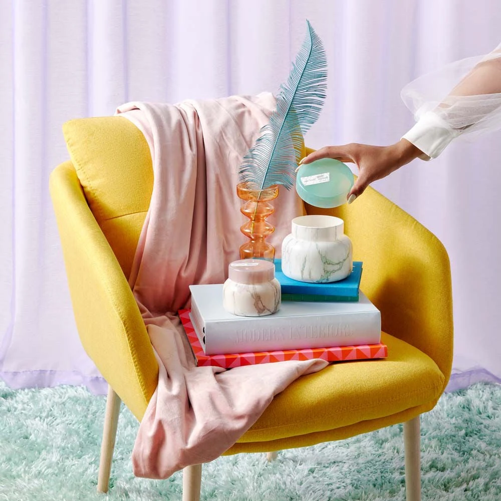 Petite Jar Marble Coconut - 8 Oz 2 Petite Jar Marble Coconut - 8 Oz - Image 2