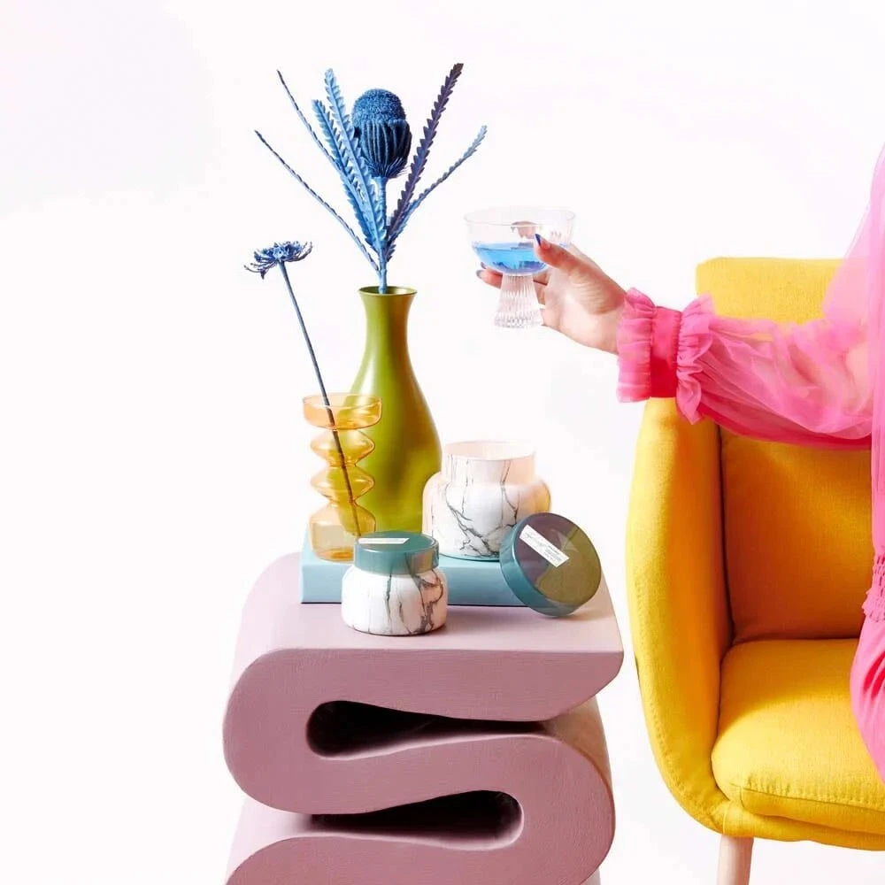 Petite Jar Marble Volcano - 8 Oz 2 Petite Jar Marble Volcano - 8 Oz - Image 2