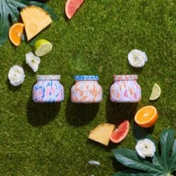 Petite Jar Pattern Play Volcano - 8 Oz 8 Petite Jar Pattern Play Volcano - 8 Oz -Occasionally Yours Gifts capri blue petite jar pattern play volcano 4