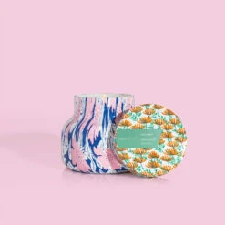 Petite Jar Pattern Play Volcano - 8 Oz 9 Petite Jar Pattern Play Volcano - 8 Oz -Occasionally Yours Gifts capri blue petite jar pattern play volcano 5