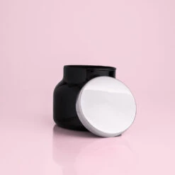 Volcano Black Signature Petite Jar - 8 Oz 6 Volcano Black Signature Petite Jar - 8 Oz -Occasionally Yours Gifts capri blue volcano black petite jar CB 729 VOL 3