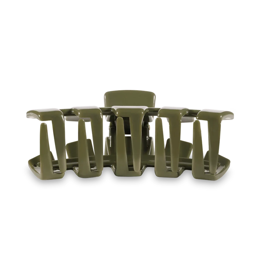 Olive Clip - Large Hair Clip 2 Olive Clip - Large Hair Clip - Image 2
