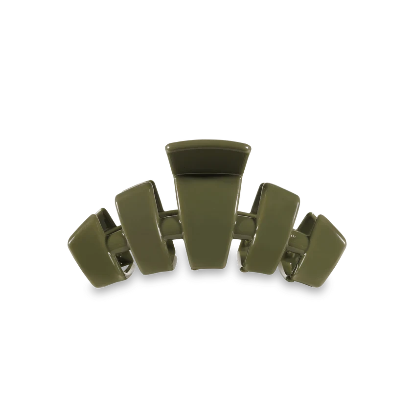 Olive - Tiny Hair Clip 2 Olive - Tiny Hair Clip - Image 2