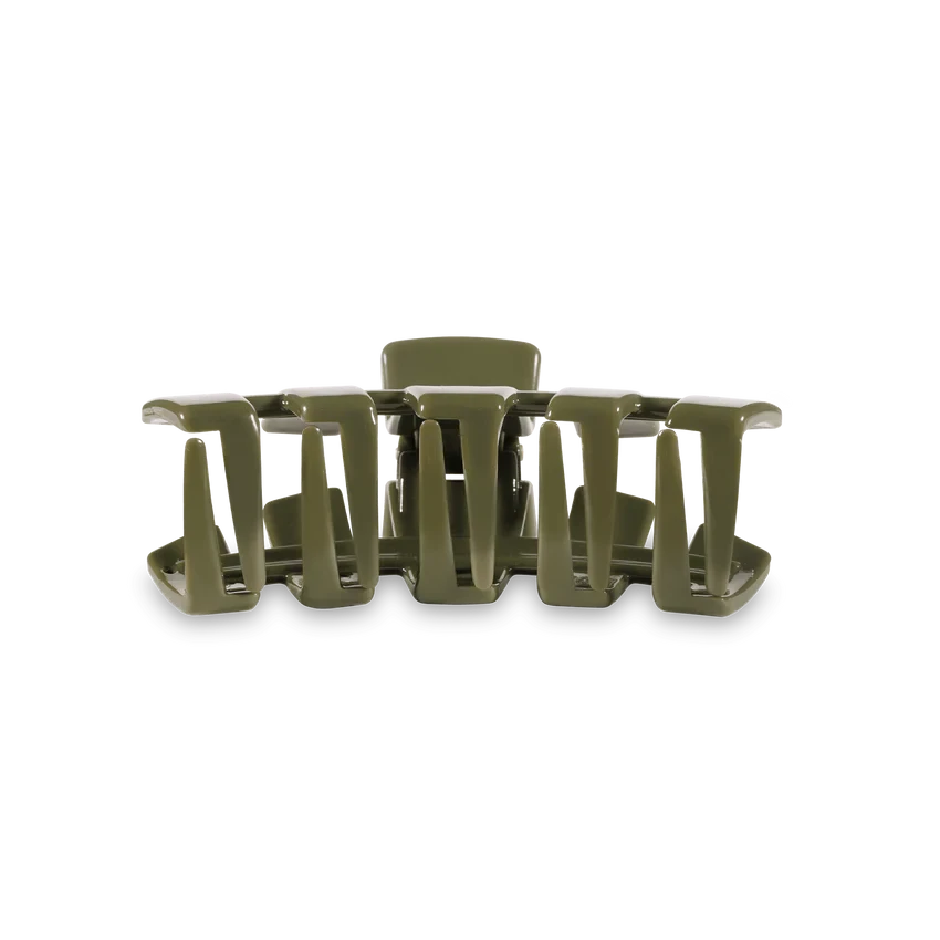 Olive - Tiny Hair Clip 3 Olive - Tiny Hair Clip - Image 3