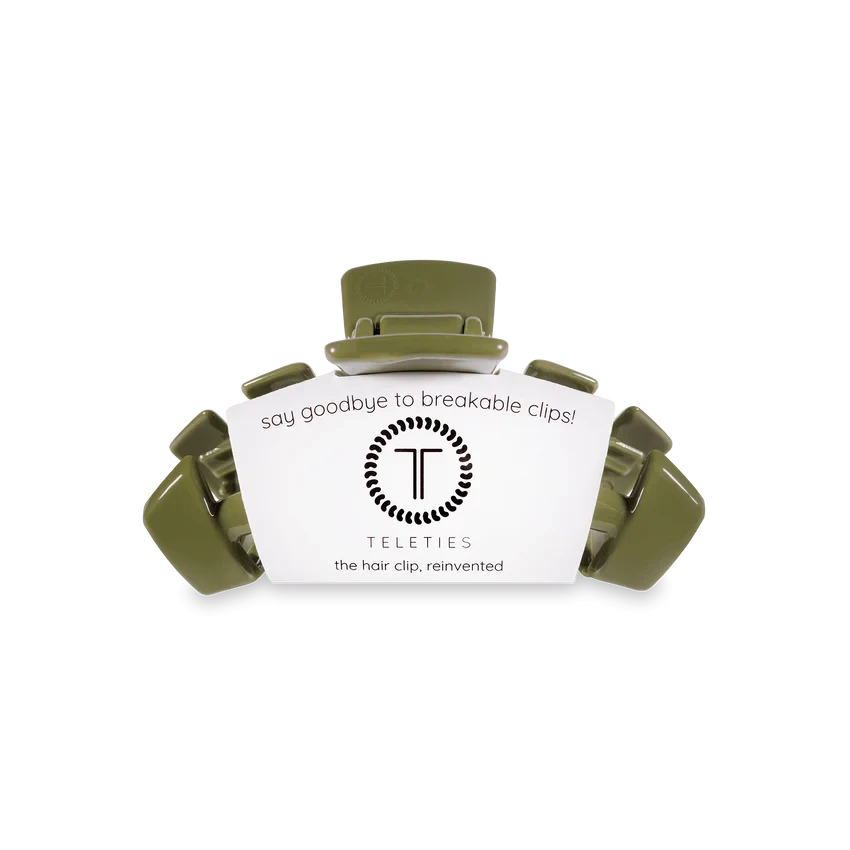 Olive - Tiny Hair Clip 1 Olive - Tiny Hair Clip