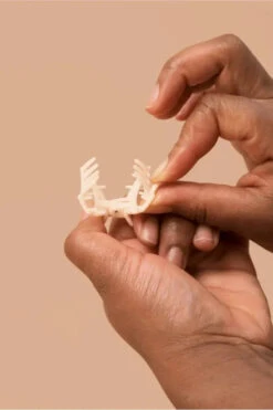 Coral - Tiny Hair Clip 9 Coral - Tiny Hair Clip -Occasionally Yours Gifts coral tiny 5 1