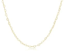 15" Choker Love Chain