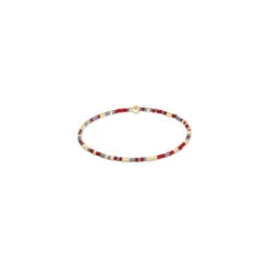 Gameday Hope Unwritten Bracelet - Grey Bright Red