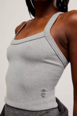 All Clear Cami Solid -Occasionally Yours Gifts fp all clear solid cami heather grey 5