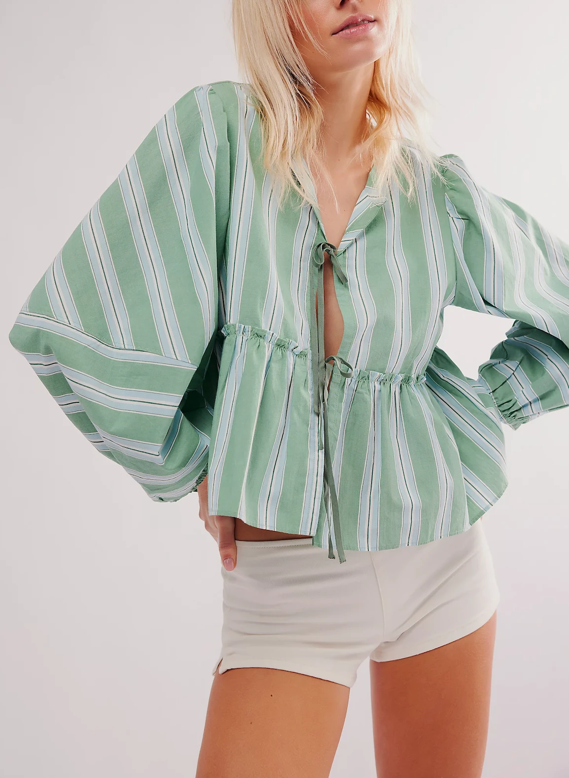 FREE PEOPLE Brunch Babe Blouse 6 FREE PEOPLE Brunch Babe Blouse - Image 6