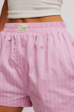 FREE PEOPLE Day To Day YD Boxer -Occasionally Yours Gifts fp day to day yd boxer pink combo 5
