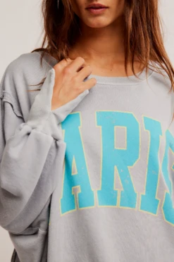 FREE PEOPLE Graphic Camden -Occasionally Yours Gifts fp graphic camden stone combo paris 4