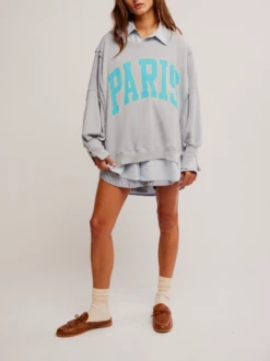 FREE PEOPLE Graphic Camden -Occasionally Yours Gifts fp graphic camden stone combo paris 5