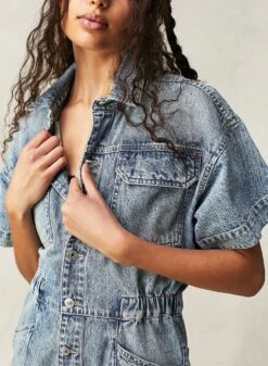 FREE PEOPLE Marci Cuffed Shortall -Occasionally Yours Gifts fp marci cuffed shortall marrakesh 8