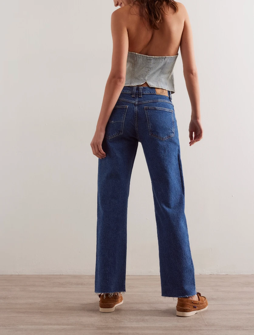 FREE PEOPLE Risk Taker Mid-Rise Straight 7 FREE PEOPLE Risk Taker Mid-Rise Straight - Image 7