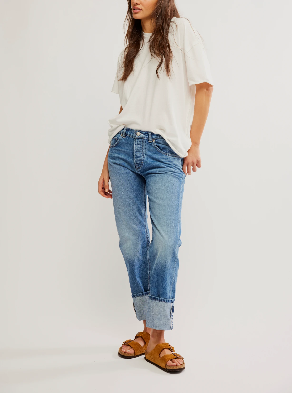 FREE PEOPLE Slim Shade Selvedge Jean 1 FREE PEOPLE Slim Shade Selvedge Jean