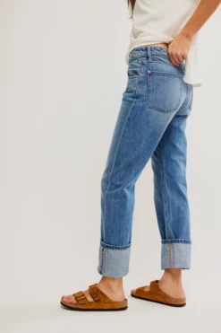 FREE PEOPLE Slim Shade Selvedge Jean 8 FREE PEOPLE Slim Shade Selvedge Jean -Occasionally Yours Gifts fp slim shade selvedge jean true blue 3