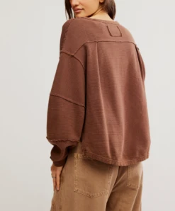 FREE PEOPLE Total Eclipse Tee 25 FREE PEOPLE Total Eclipse Tee -Occasionally Yours Gifts fp total eclipse tee shaved chocolate 3