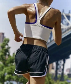 Varsity Blues Short -Occasionally Yours Gifts freepeople varsitybluesshorts black 5