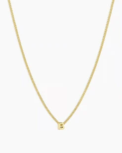 Wilder Mini Alphabet Necklace 25 Wilder Mini Alphabet Necklace -Occasionally Yours Gifts gorjana wilder mini alphabet necklace gold B 2