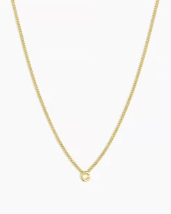 Wilder Mini Alphabet Necklace 29 Wilder Mini Alphabet Necklace -Occasionally Yours Gifts gorjana wilder mini alphabet necklace gold C 2