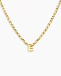 Wilder Mini Alphabet Necklace 32 Wilder Mini Alphabet Necklace -Occasionally Yours Gifts gorjana wilder mini alphabet necklace gold E 1