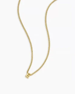 Wilder Mini Alphabet Necklace 35 Wilder Mini Alphabet Necklace -Occasionally Yours Gifts gorjana wilder mini alphabet necklace gold E 4