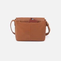 Fern Messenger Crossbody -Occasionally Yours Gifts hobo fern messenger crossbody pebbled leather warm honey 4