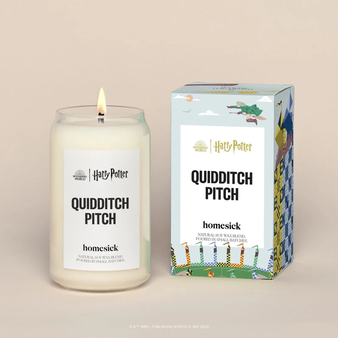 Quidditch Pitch Candle 1 Quidditch Pitch Candle