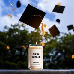 New Grad Candle 7 New Grad Candle -Occasionally Yours Gifts homesick new grad candle 4