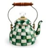 Emerald Check 2 Quart Tea Kettle
