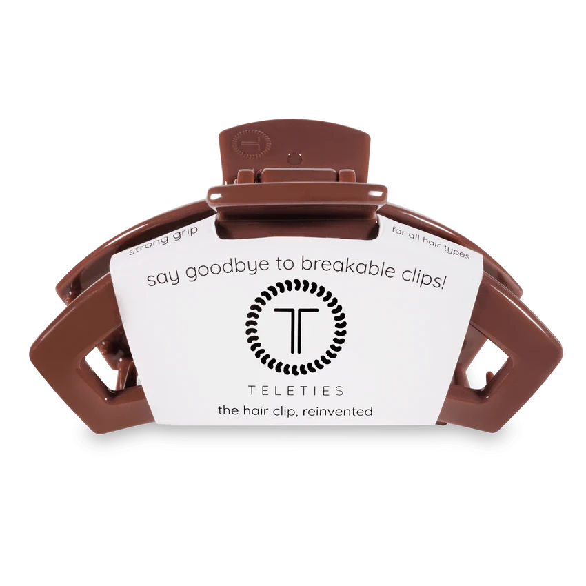 Open Nutmeg - Large Hair Clip 3 Open Nutmeg - Large Hair Clip - Image 3