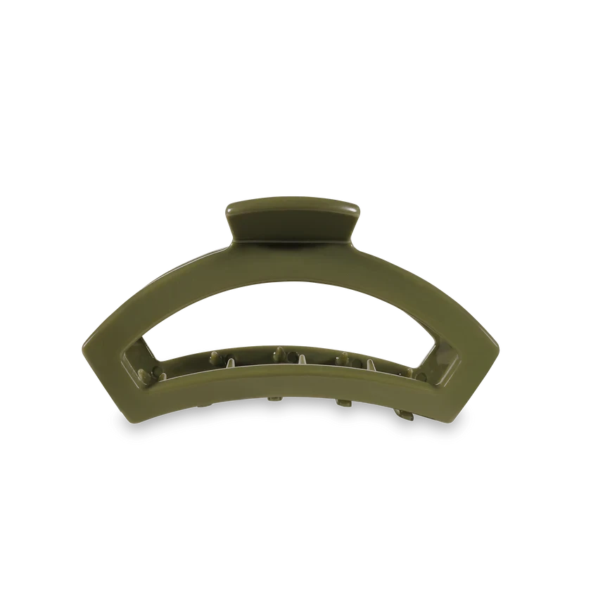 Open Olive - Tiny Hair Clip 1 Open Olive - Tiny Hair Clip