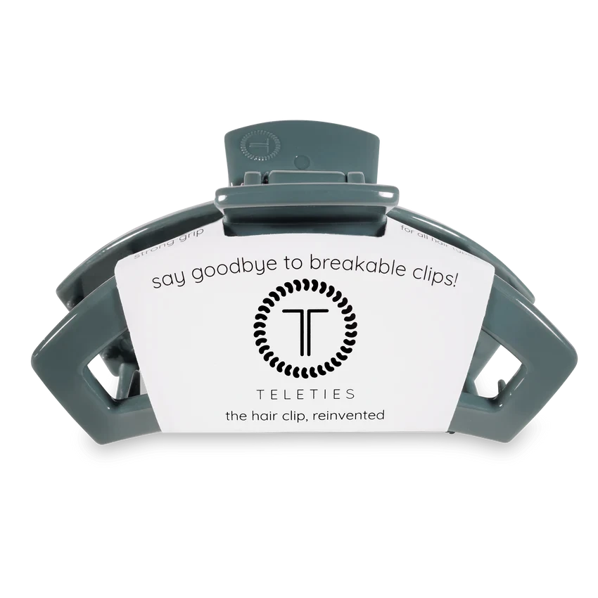 Open Storm Blue - Large Hair Clip 1 Open Storm Blue - Large Hair Clip