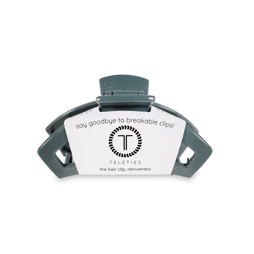 Open Storm Blue - Tiny Hair Clip 1 Open Storm Blue - Tiny Hair Clip