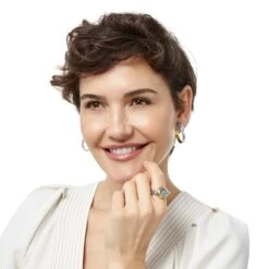 Ferrara Two Tone Reversible Ring -Occasionally Yours Gifts qij62782 03