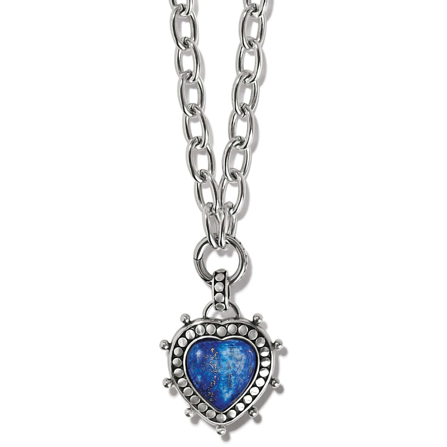 Pebble Dot Hati Lapis Heart Necklace 1 Pebble Dot Hati Lapis Heart Necklace