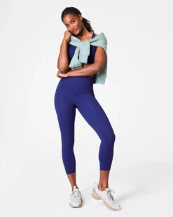 Spanxshape™ Booty Boost® 7/8 Leggings -Occasionally Yours Gifts spanx booty boost 7 8 leggings deep azure 1