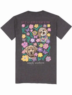 Love Is A 4 Legged Word -Occasionally Yours Gifts ss FOUR IRONHTHR BACK 2 34130