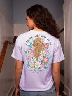 I Prefer Dogs Over People Short Sleeve Tee