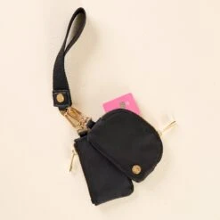 Dynamic Duo Pouch Wristlet -Occasionally Yours Gifts tde dynamic duo pouch wristlet black 2