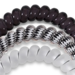 Hair Tie Pack 22 Hair Tie Pack -Occasionally Yours Gifts teleties hair tie pack small silver flames 3