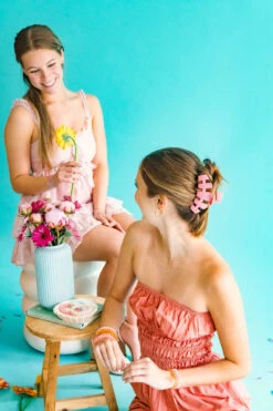 Large Clip -Occasionally Yours Gifts teleties large clip calming coral 4