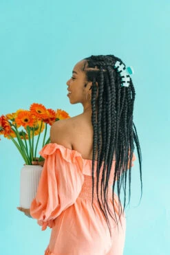 Large Clip -Occasionally Yours Gifts teleties large clip totally turquoise 4